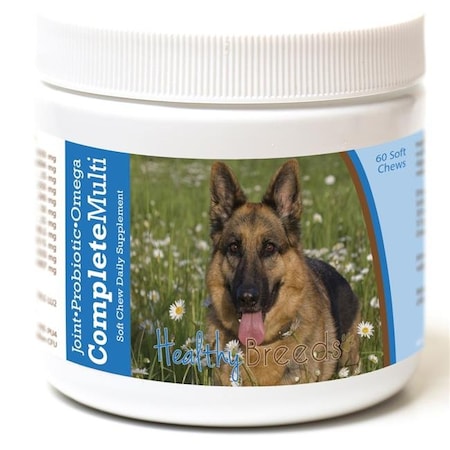 Healthy Breeds Healthy Breeds 192959008128 German Shepherd All in One Multivitamin Soft Chew - 60 Count 192959008128